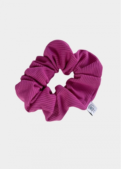 Rib Scrunchie Mauve