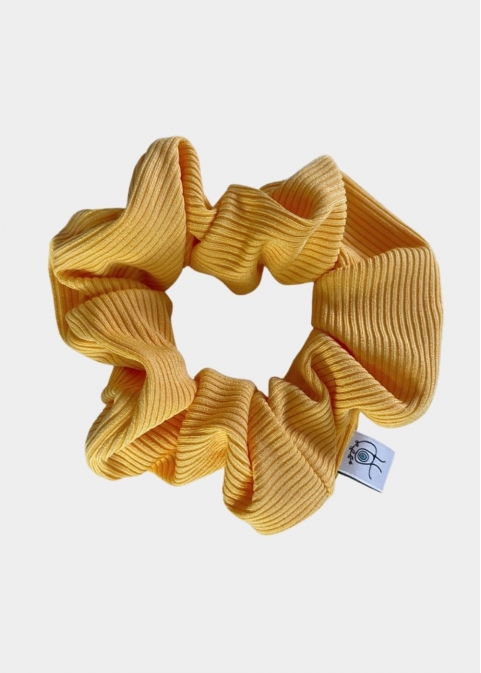 Rib Scrunchie Peach