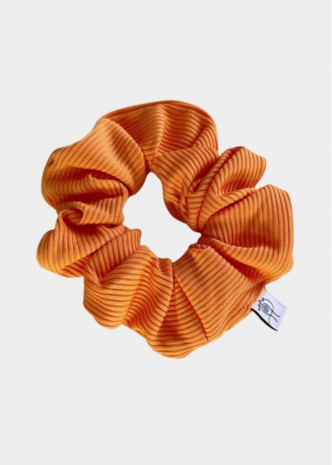 Rib Scrunchie Orange