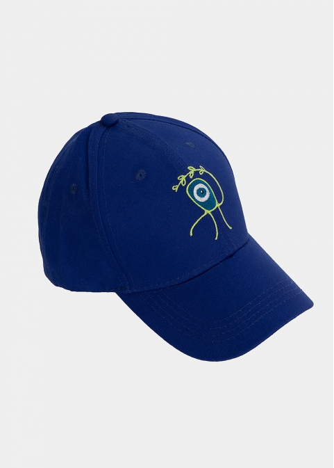 kids jockey nikama's logo - blue