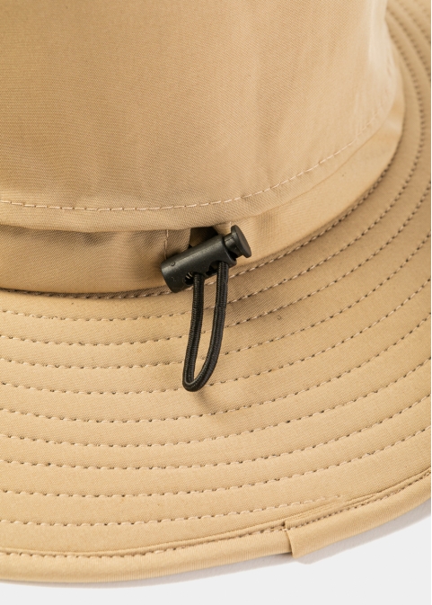 Beige Waterproof Bucket Hat