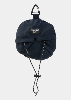 Navy Blue Waterproof & Packable Bucket Hat