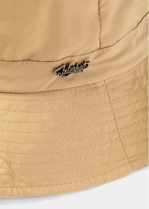 Beige Waterproof & Packable Bucket Hat