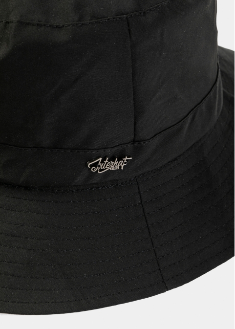 Black Waterproof & Packable Bucket Hat