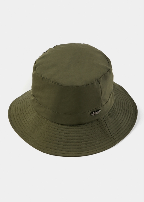 Khaki Waterproof & Packable Bucket Hat