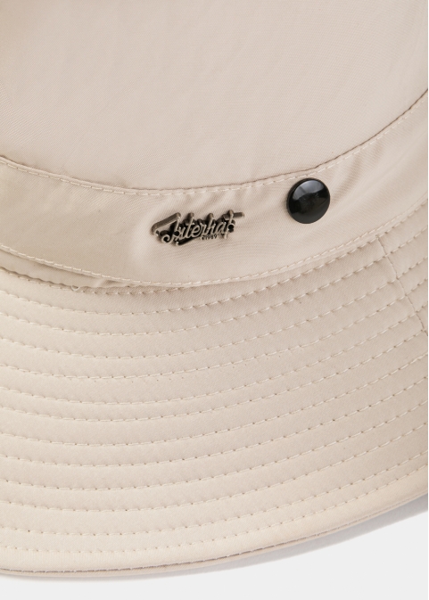 Beige Active Hat w/ Neck Protector