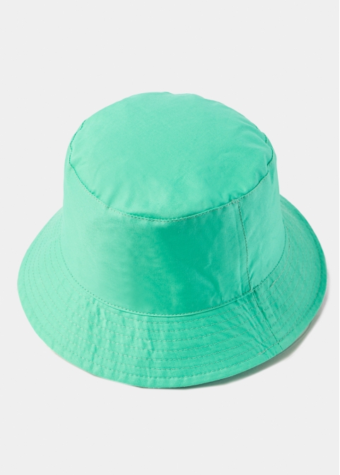 Double-Faced Bucket Hat Kiwi Pattern & Turquoise