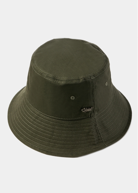 Khaki Bucket Hat w/ Removable Chin Strap