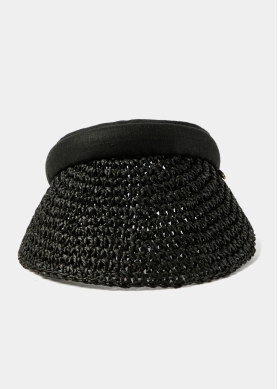 Black Hand Knitted Headband