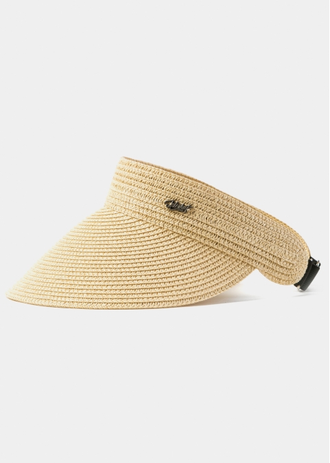 Beige Headband w/ Elastic Closing