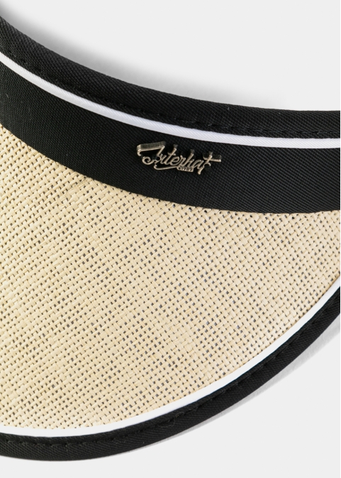 Beige Headband w/ Elastic closing & UV Protection Frame