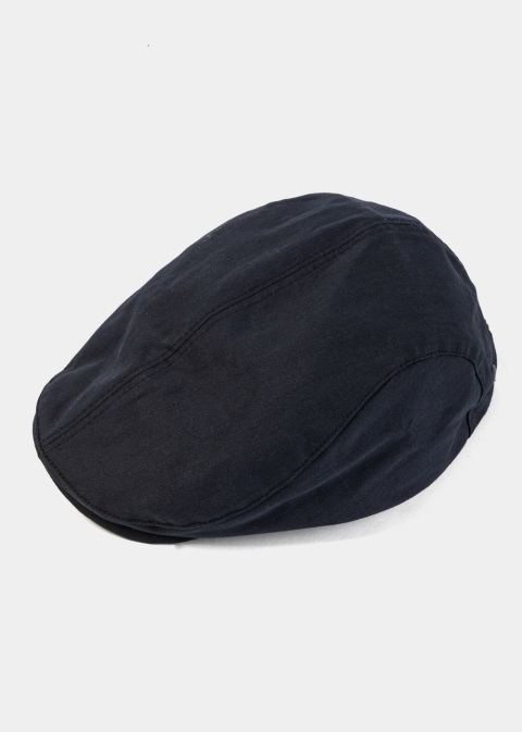 Navy Blue Cotton Men's Cap