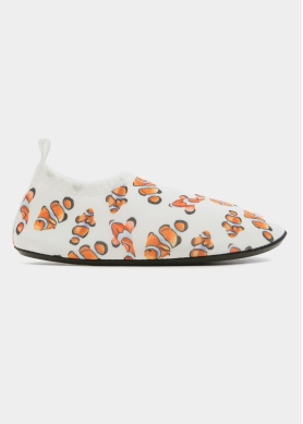 Kids Water Shoes w/ Clown Fish Design