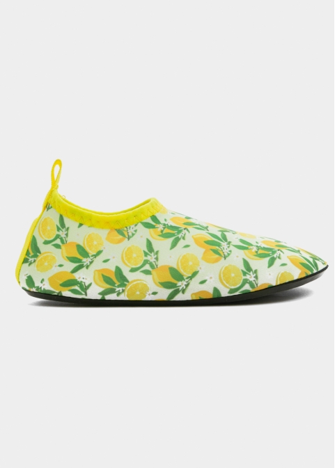 Kids Water Shoes w/ Lemons Design 