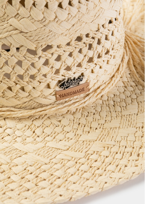 Beige Handmade Crochet Hat