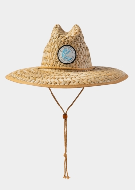 Surf Style Sun Hat w/ Neck Tie