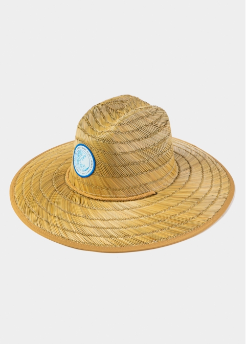 Surf Style Sun Hat w/ Neck Tie