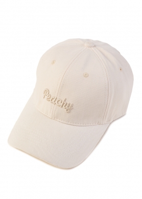 Cream Jockey w/ "Peachy" Embroidery