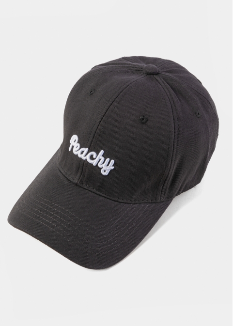 Grey Jockey w/ "Peachy" Embroidery