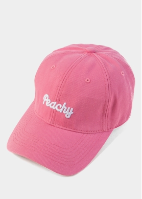 Pink Jockey w/ "Peachy" Embroidery