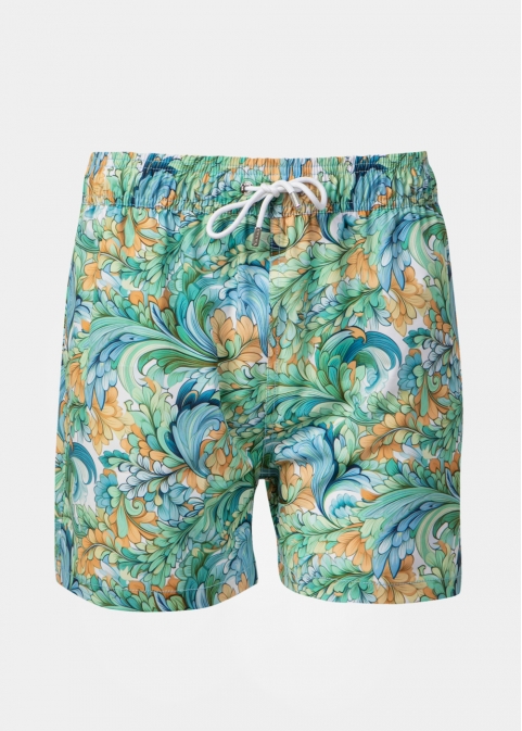 Acanthus Leaves Classic Men Swimwear