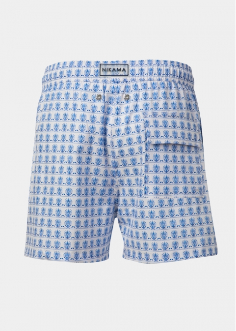 Greek Pattern Classic Men Swimwear