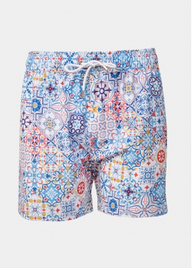 Colorful Majolica Classic Men Swimwear