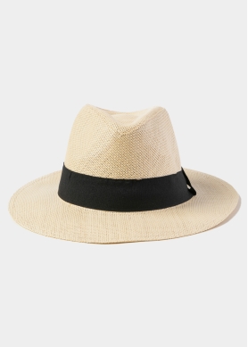 Beige Panama Style Hat 2