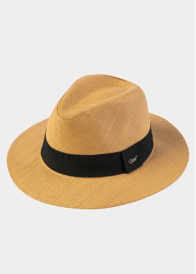 Brown Panama Style Hat 2