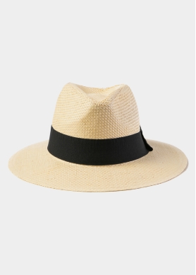 Beige Panama Style Hat 3