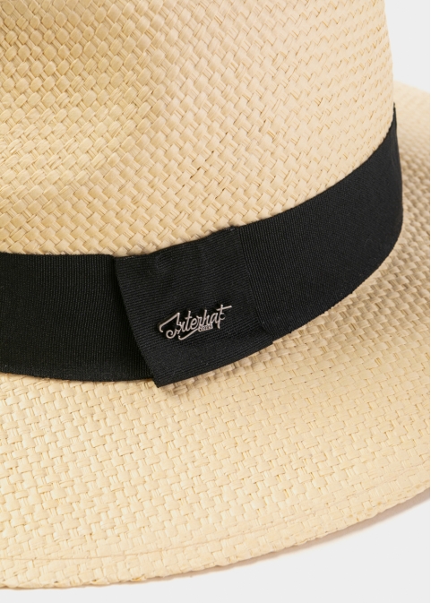 Beige Panama Style Hat 3