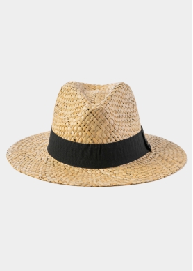 Natural Straw Panama Style Hat