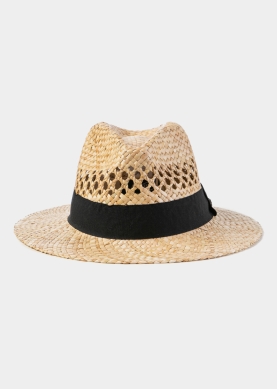 Natural Straw Panama Style Hat 2