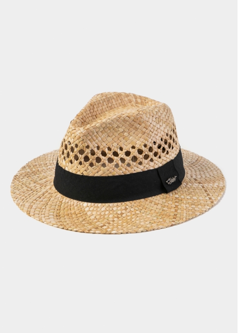 Natural Straw Panama Style Hat 2