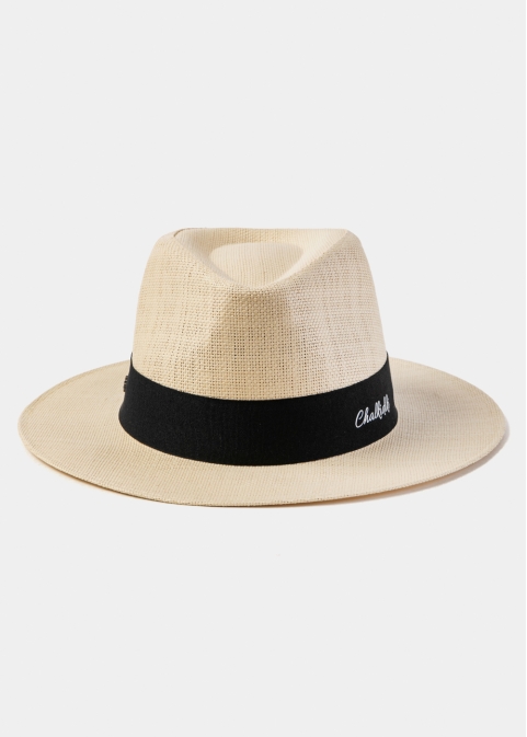 Beige "Chalkidiki" Panama Hat