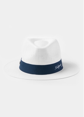 White "Kalymnos" Panama Hat
