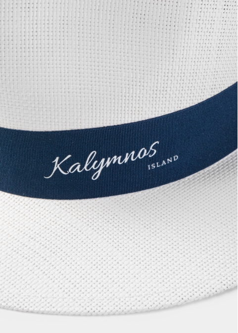 White "Kalymnos" Panama Hat