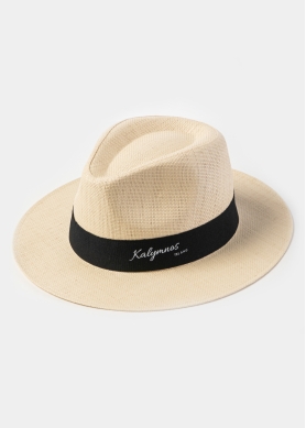 Beige "Kalymnos" Panama Hat