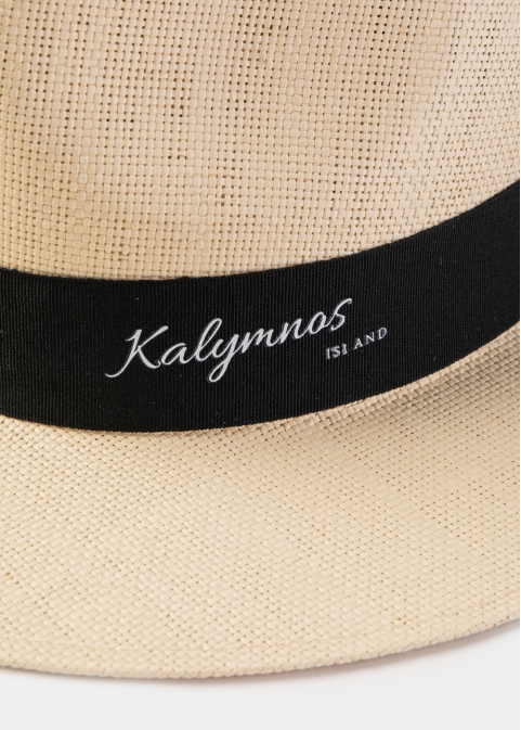 Beige "Kalymnos" Panama Hat