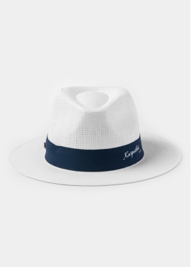 White "Karpathos" Panama Hat