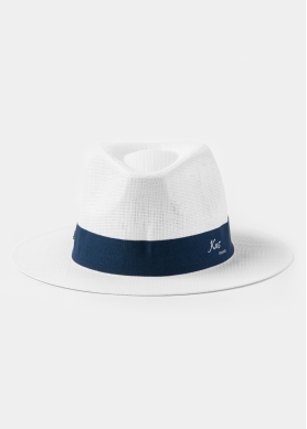 White "Kos" Panama Hat
