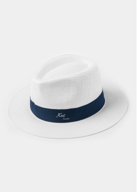 White "Kos" Panama Hat