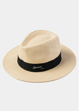 Beige "Lemnos" Panama Hat