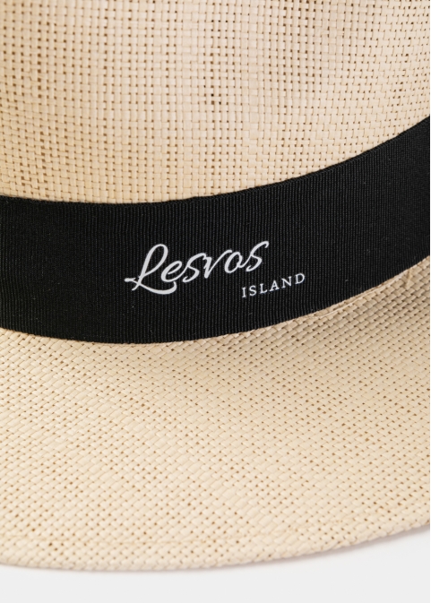 Beige "Lesvos" Panama Hat