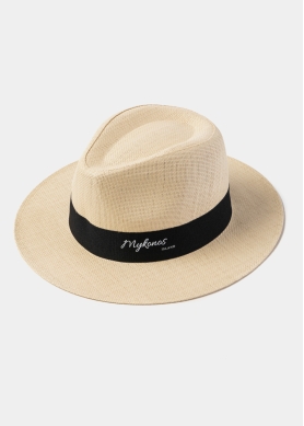Beige "Mykonos" Panama Hat
