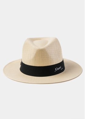 Beige "Naxos" Panama Hat