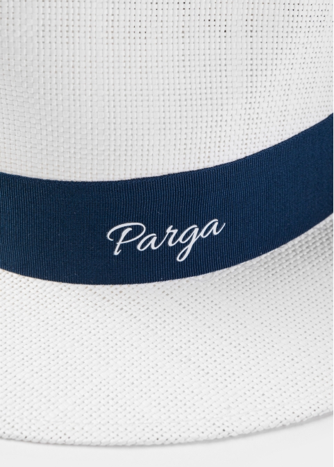 White "Parga" Panama Hat