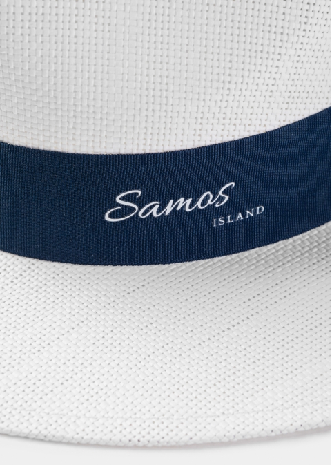 White "Samos" Panama Hat