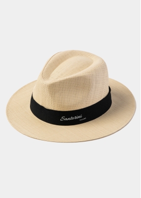 Beige "Santorini" Panama Hat