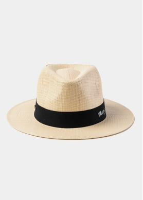 Beige "Thassos" Panama Hat